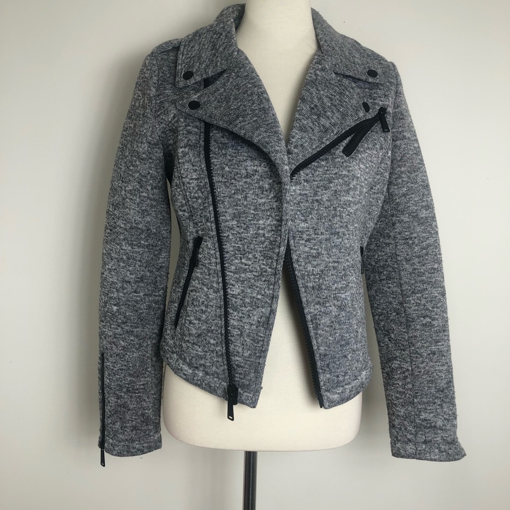 Bcbgeneration Gray Moto Jacket - image 4